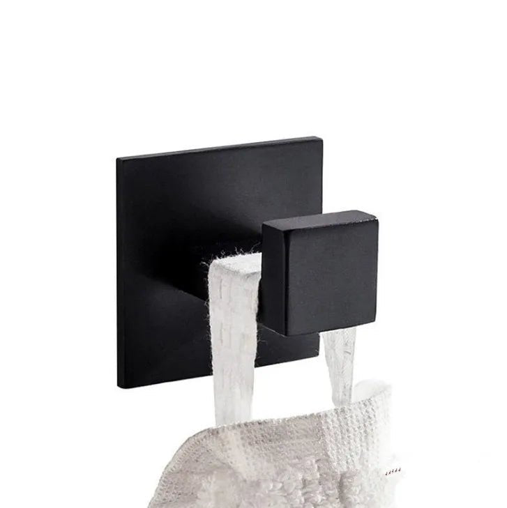 Black Stainless Steel Wall Hooks