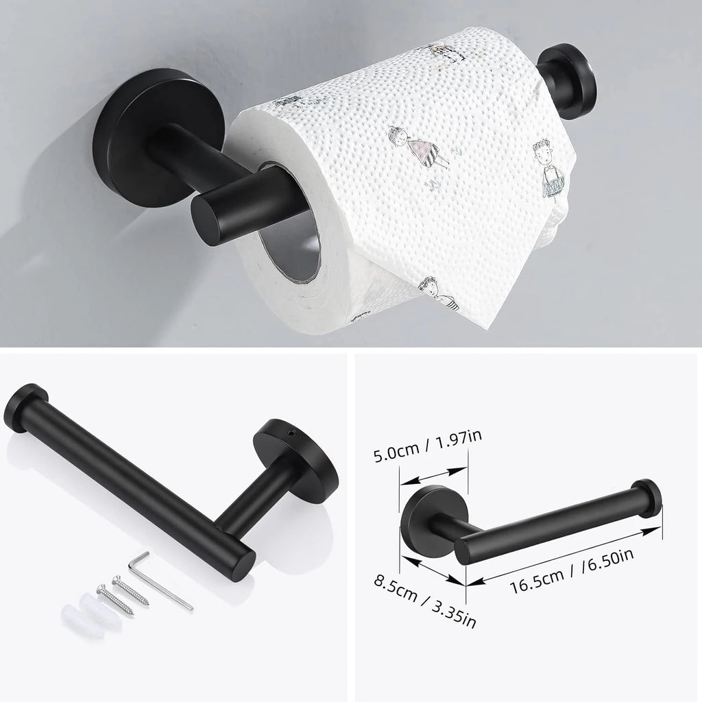 Stainless Steel Wall-Mounted Bathroom Hardware Set