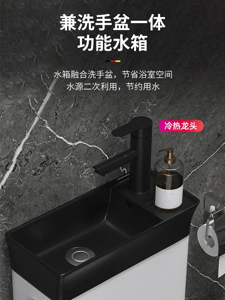 Integrated Toilet and Wash Basin Combo