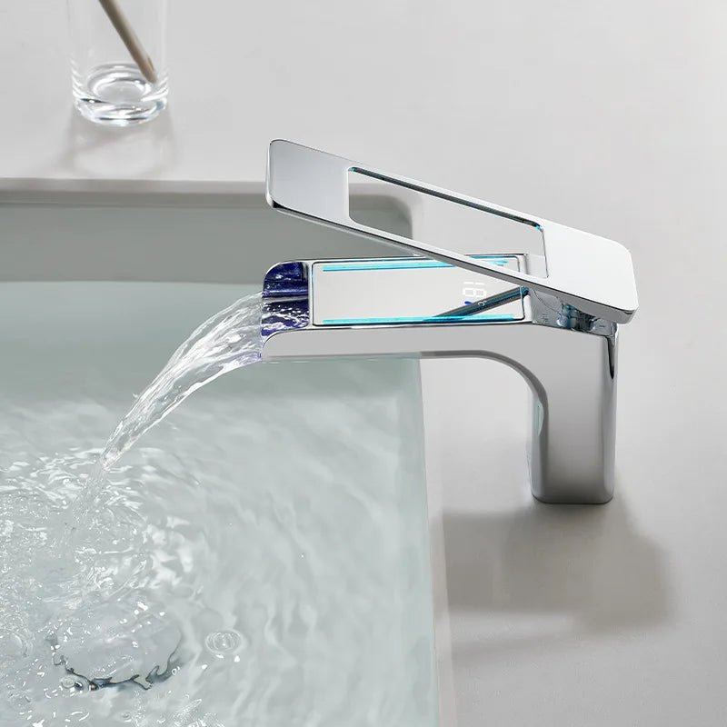 High-Quality Grey Basin Faucet – Brass Bathroom Vanity Tap