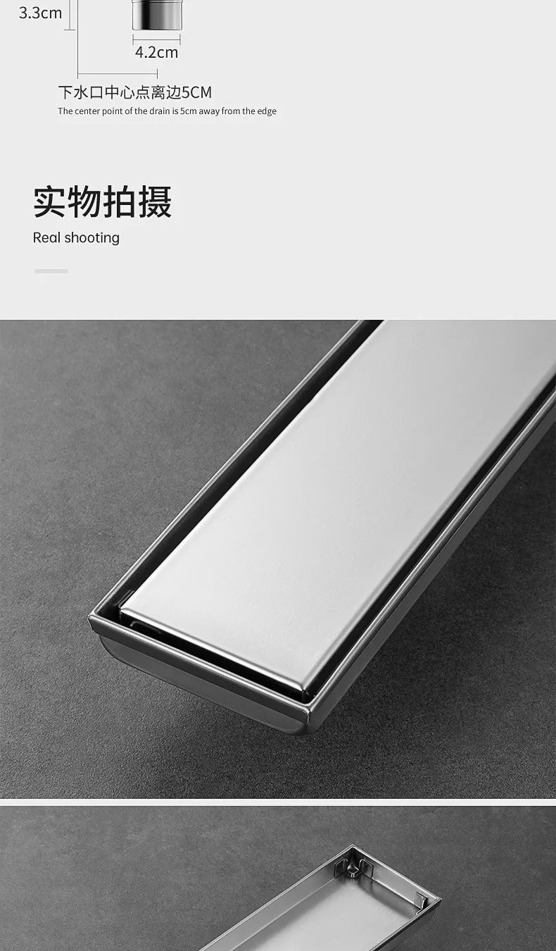 Stainless Steel Tile Insert Floor Drain