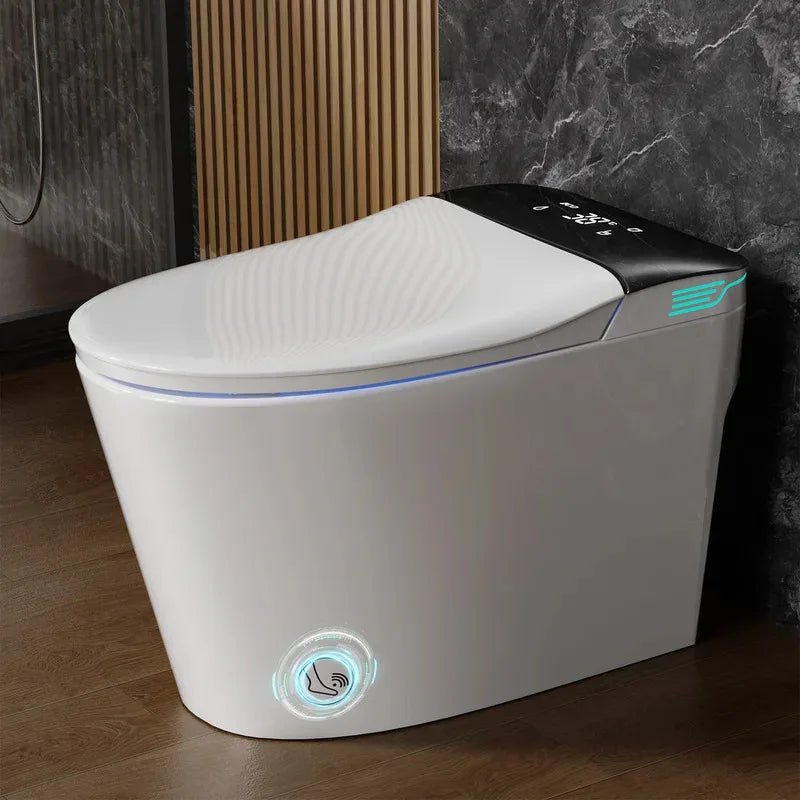 One-Piece Smart Bidet Toilet with Dual Auto Flush