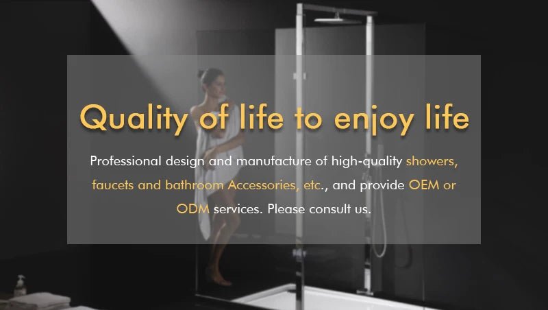 Brushed Gold Thermostatic Rain Shower System