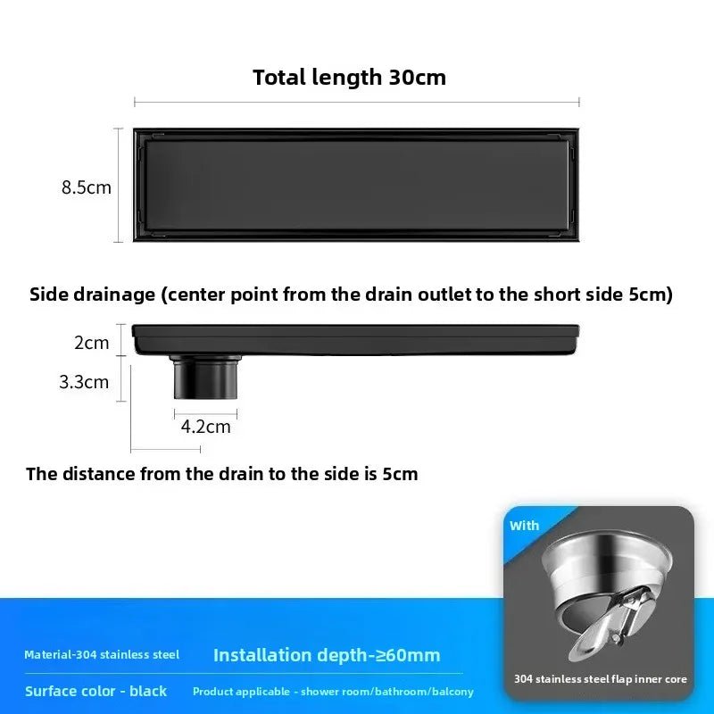 Stainless Steel Tile Insert Floor Drain