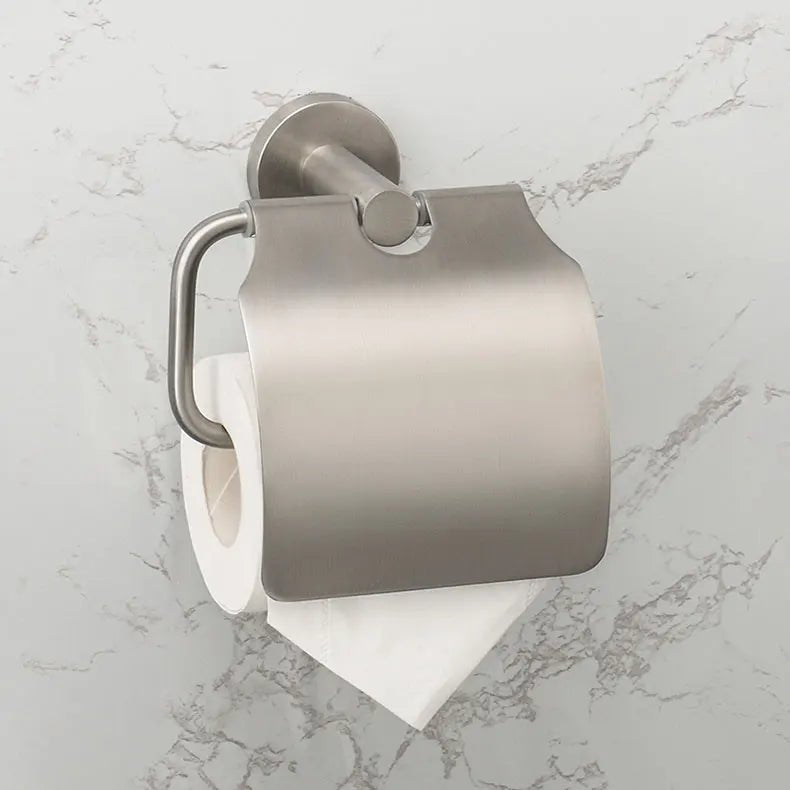 Brushed Stainless Steel Bathroom Hardware Set