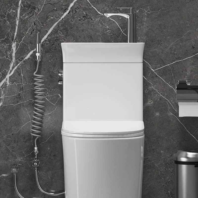 Integrated Toilet and Wash Basin Combo