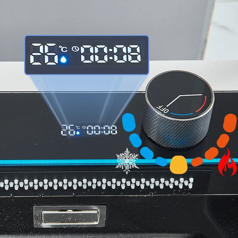 Stainless Steel Kitchen Sink with Faucet – Digital Display & 5-Function Waterfall System