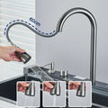 Stainless Steel Kitchen Sink with Faucet – Digital Display & 5-Function Waterfall System