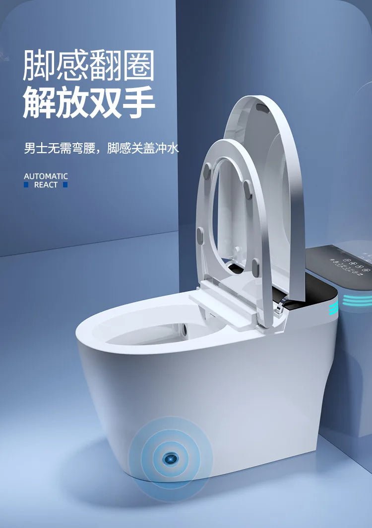 Modern Smart Toilet with Remote & Seat Heating