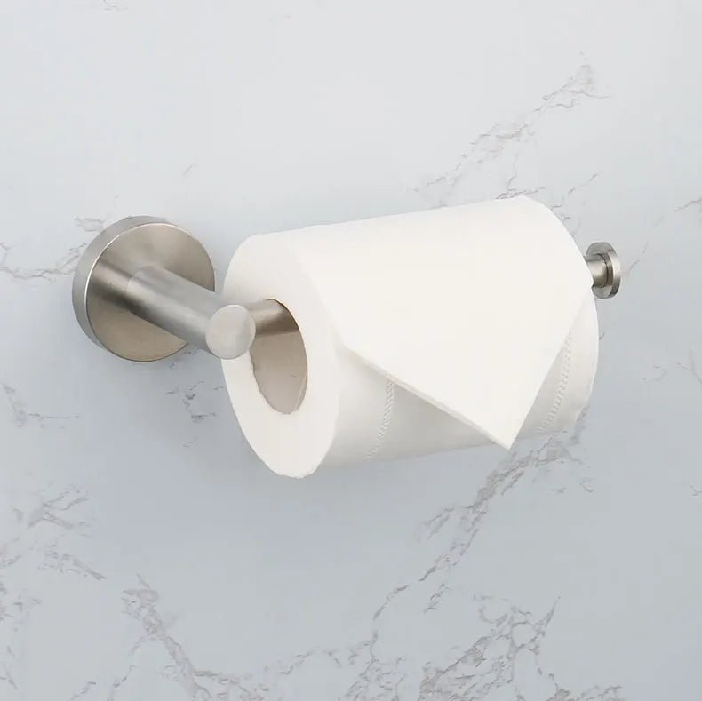 Brushed Stainless Steel Bathroom Hardware Set