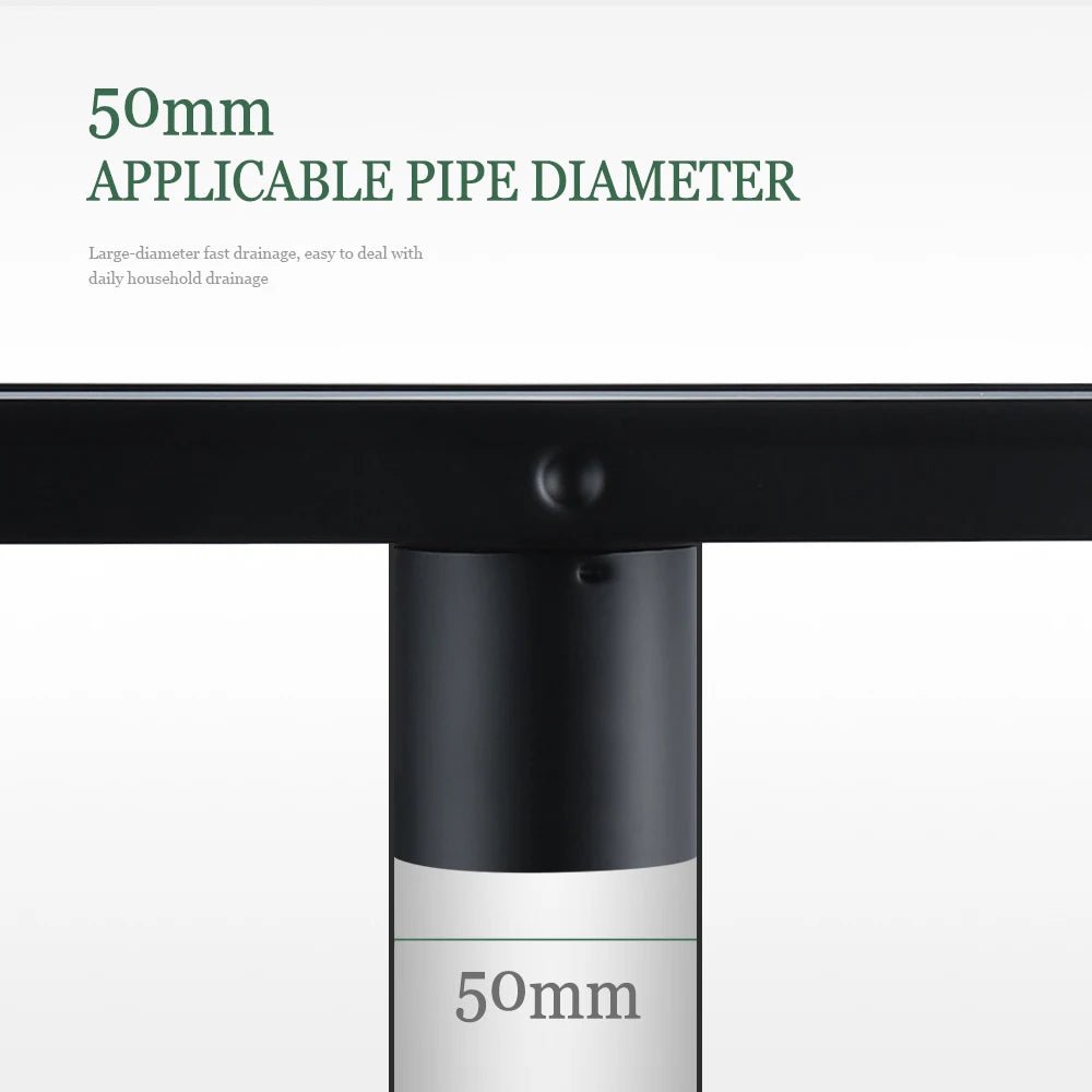 Brushed Gold Invisible Square Floor Drain