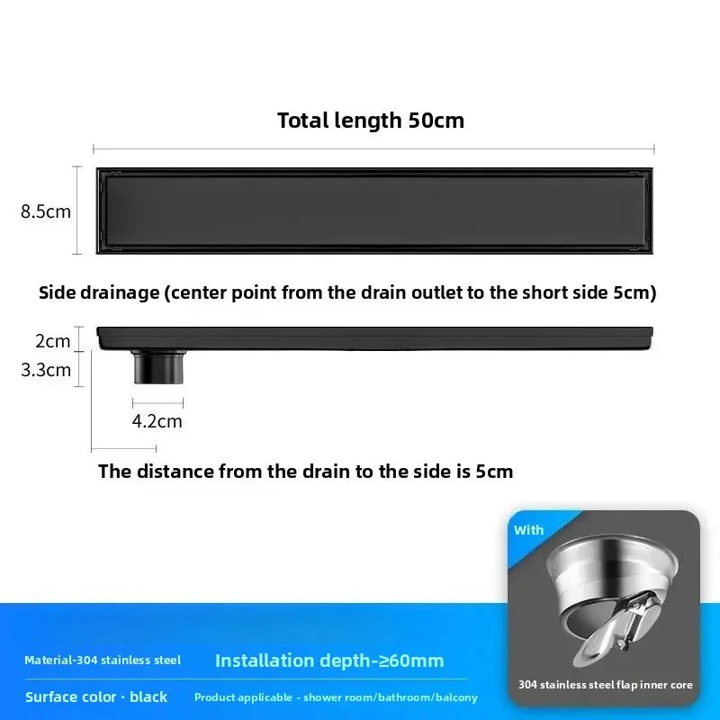 Stainless Steel Tile Insert Floor Drain