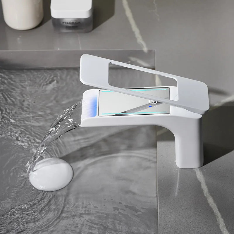 High-Quality Grey Basin Faucet – Brass Bathroom Vanity Tap