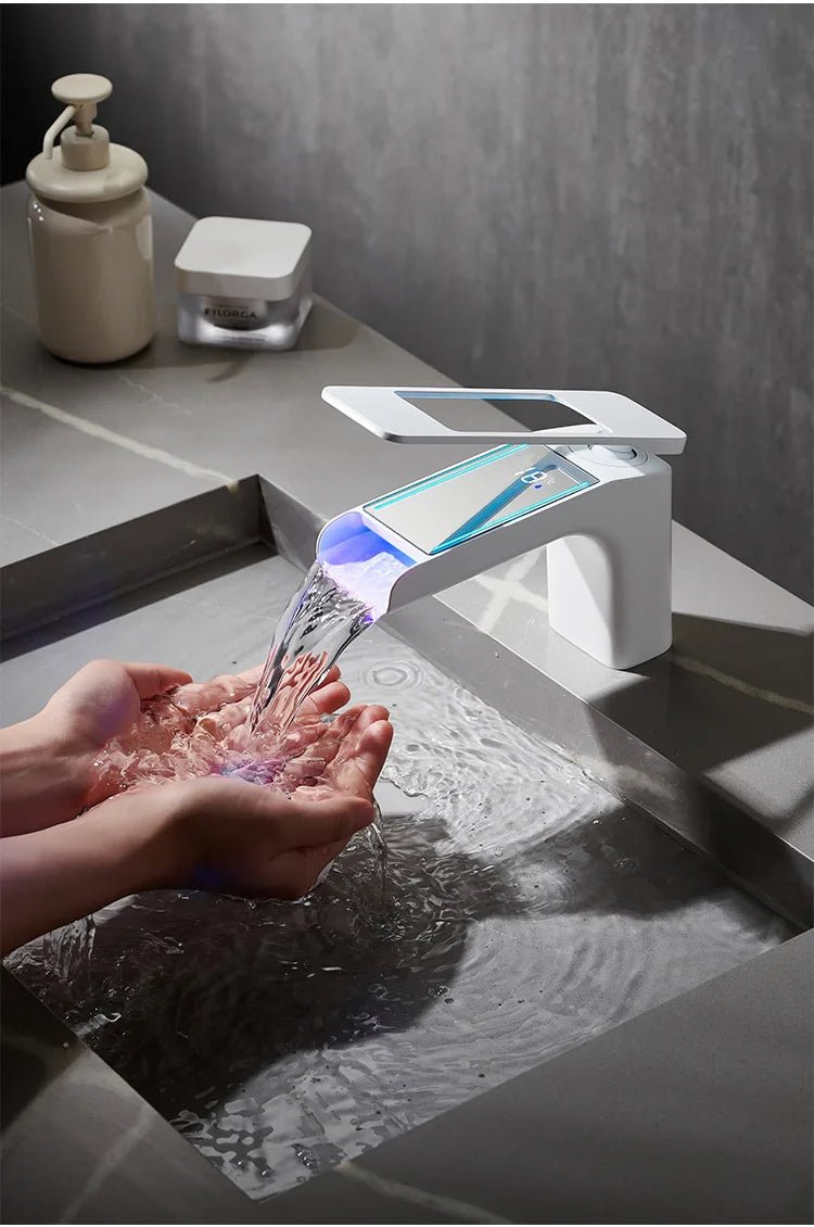 High-Quality Grey Basin Faucet – Brass Bathroom Vanity Tap