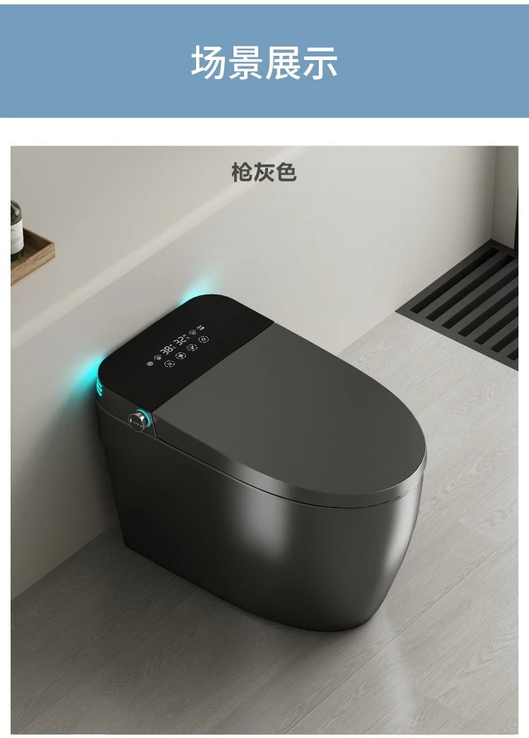 Smart Electric Heated Toilet – Automatic Flush & Bidet