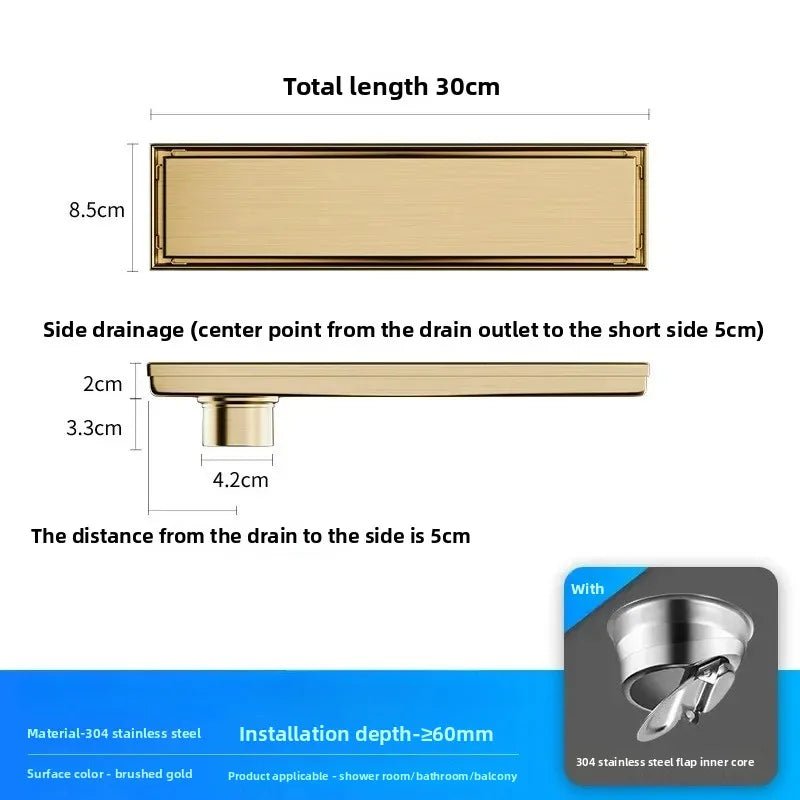Stainless Steel Tile Insert Floor Drain