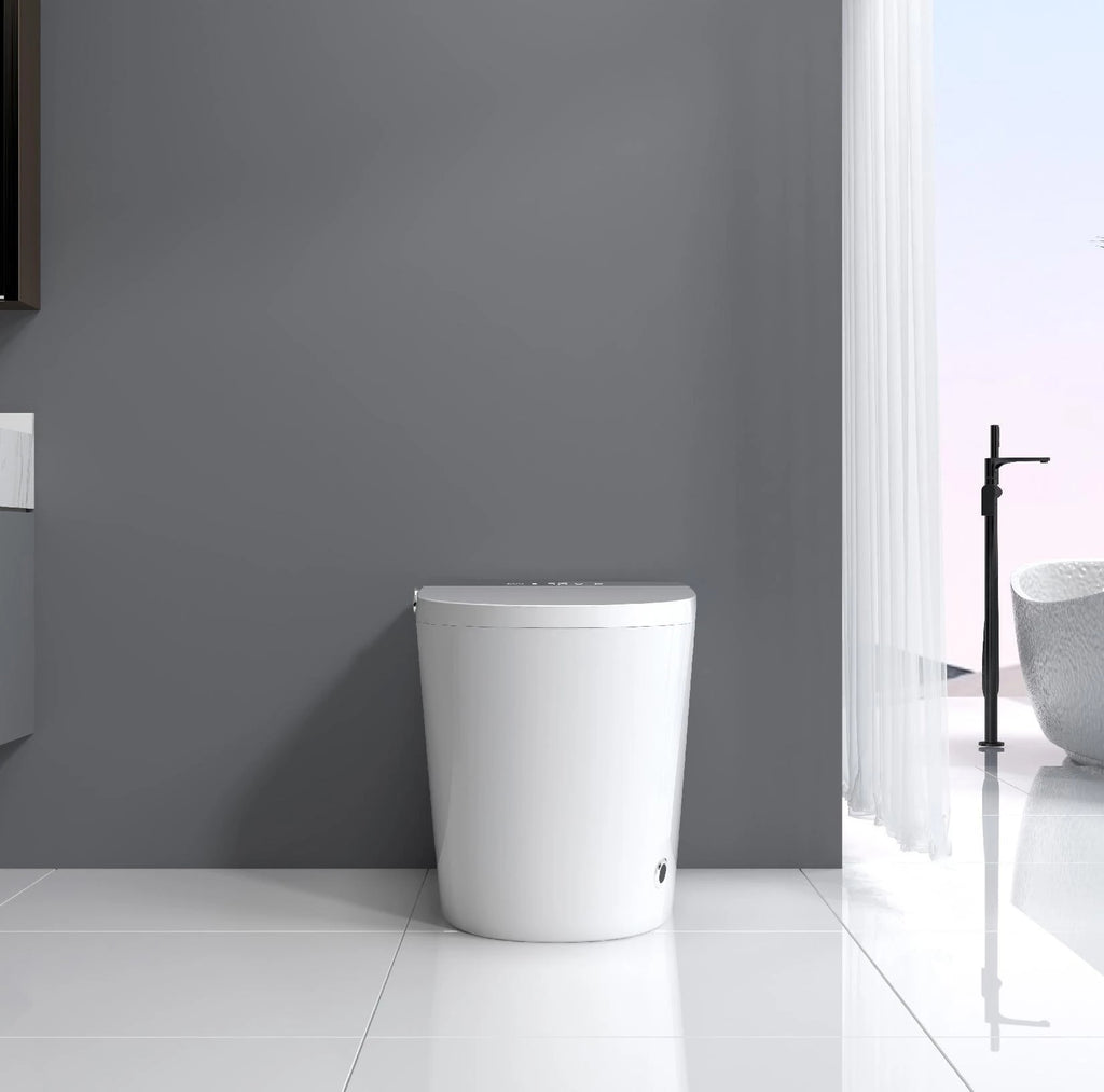 Floor-Mounted Smart Bidet Toilet