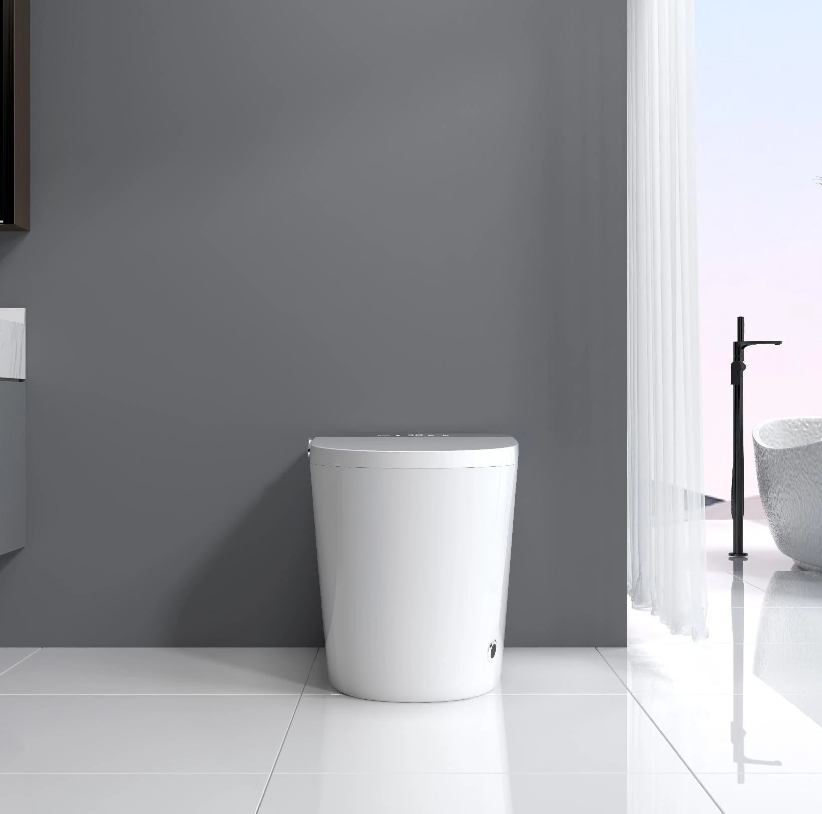 Floor-Mounted Smart Bidet Toilet