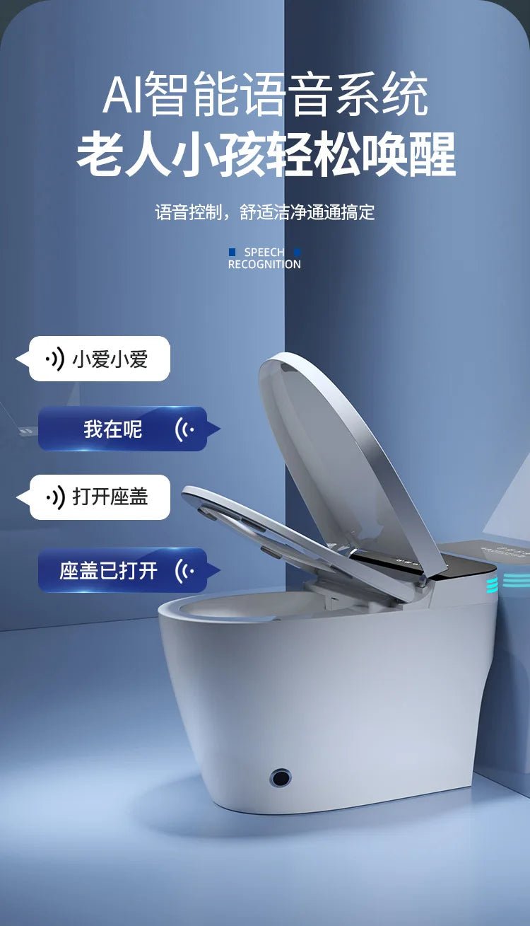 Modern Smart Toilet with Remote & Seat Heating