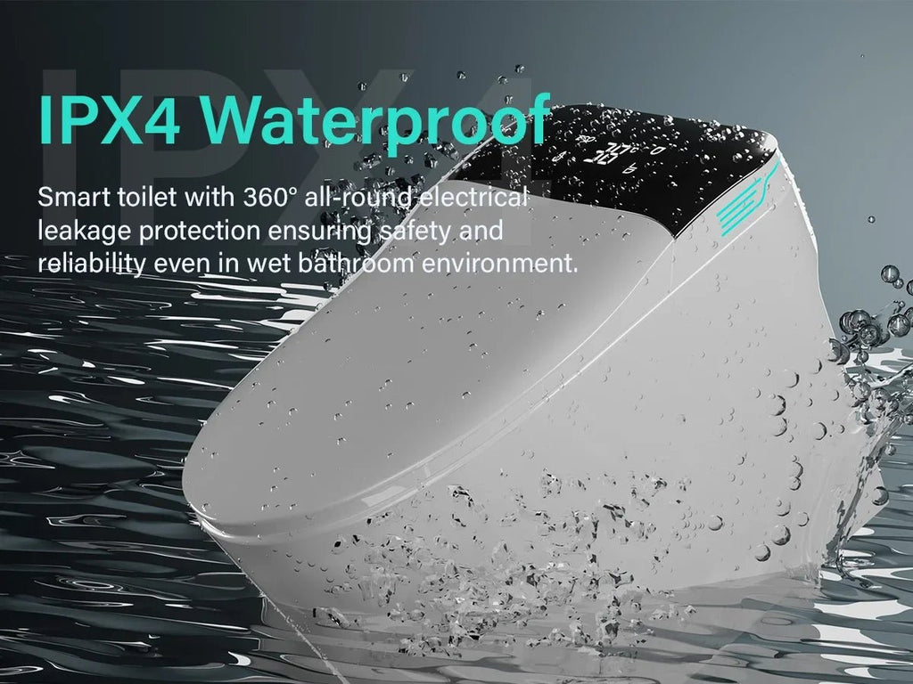 One-Piece Smart Bidet Toilet with Dual Auto Flush