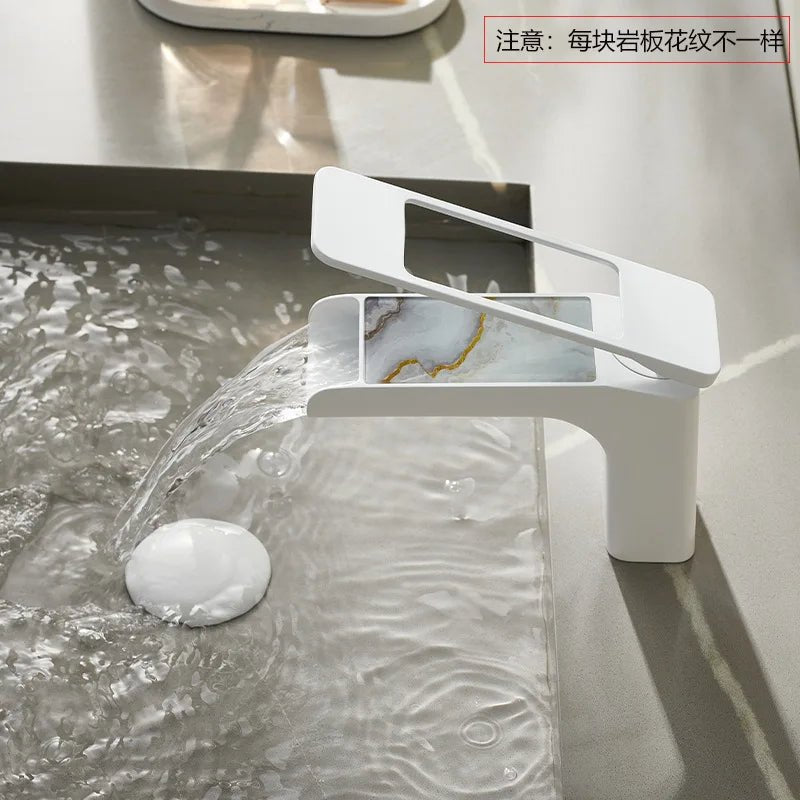 High-Quality Grey Basin Faucet – Brass Bathroom Vanity Tap