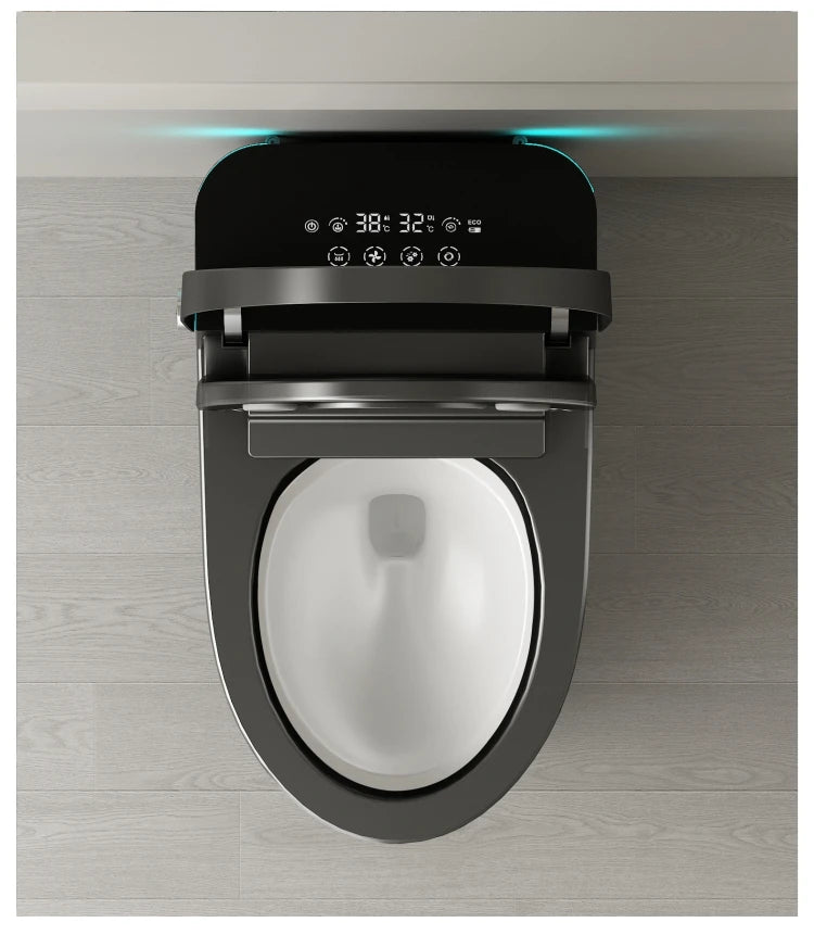 Smart Electric Heated Toilet – Automatic Flush & Bidet