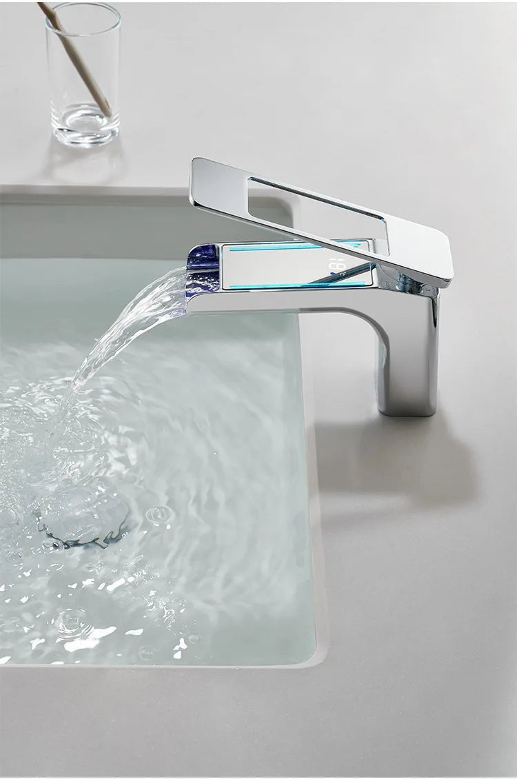 High-Quality Grey Basin Faucet – Brass Bathroom Vanity Tap