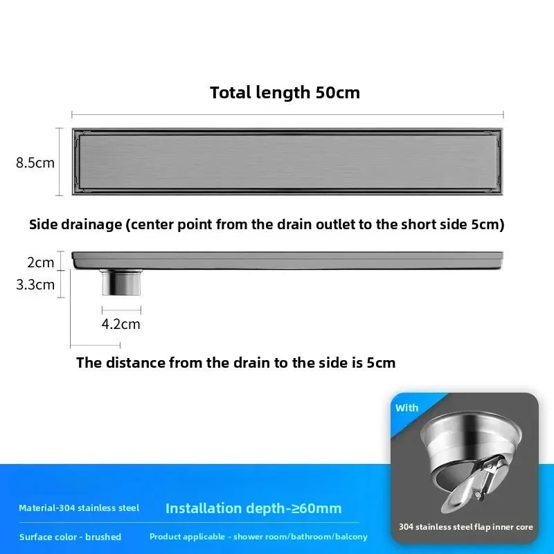 Stainless Steel Tile Insert Floor Drain