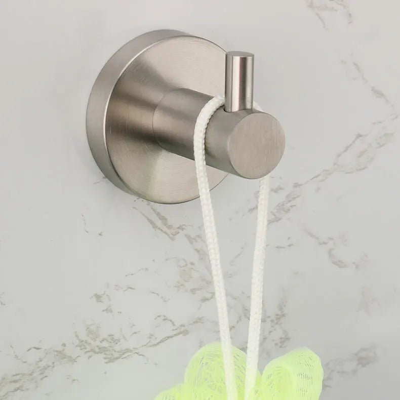 Brushed Stainless Steel Bathroom Hardware Set