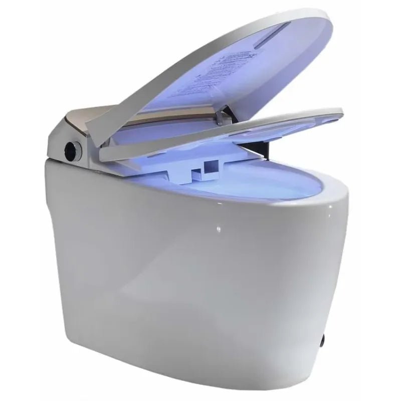 Japanese-Style Smart Commode with Auto Flush & Remote