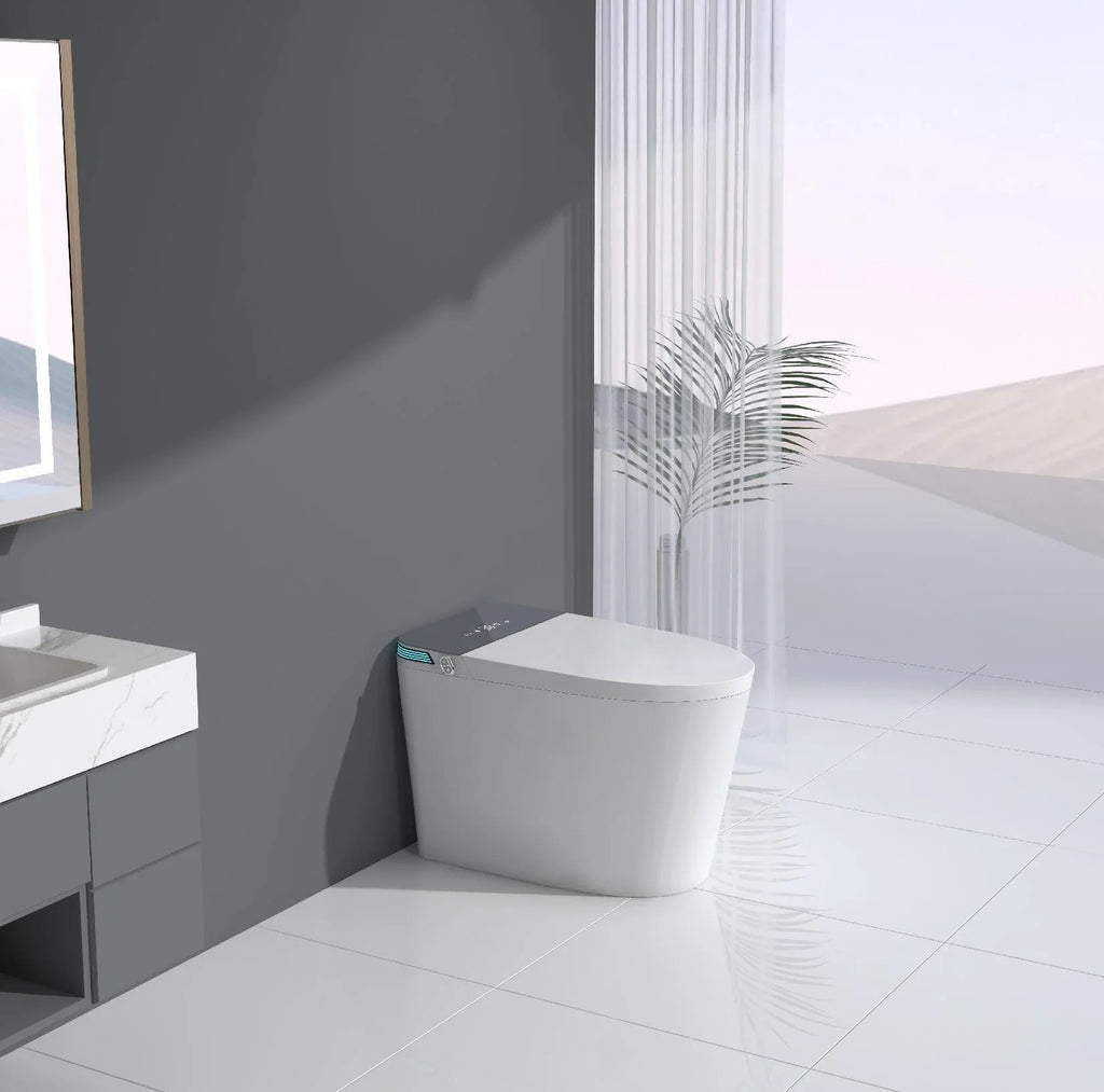 Floor-Mounted Smart Bidet Toilet