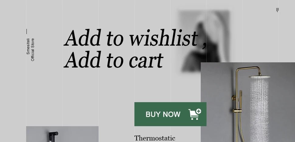 Brushed Gold Invisible Square Floor Drain