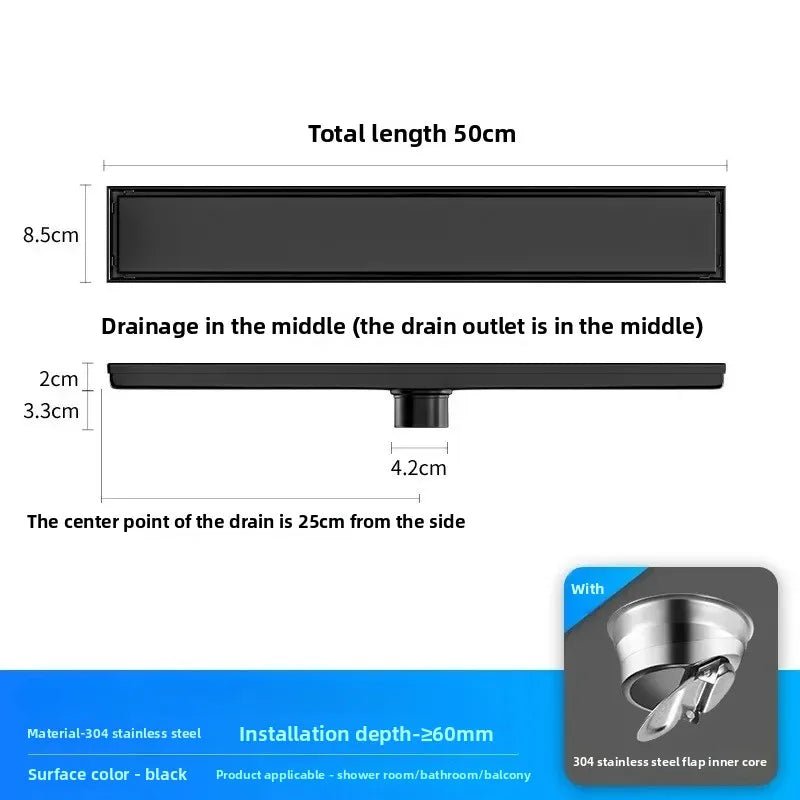 Stainless Steel Tile Insert Floor Drain