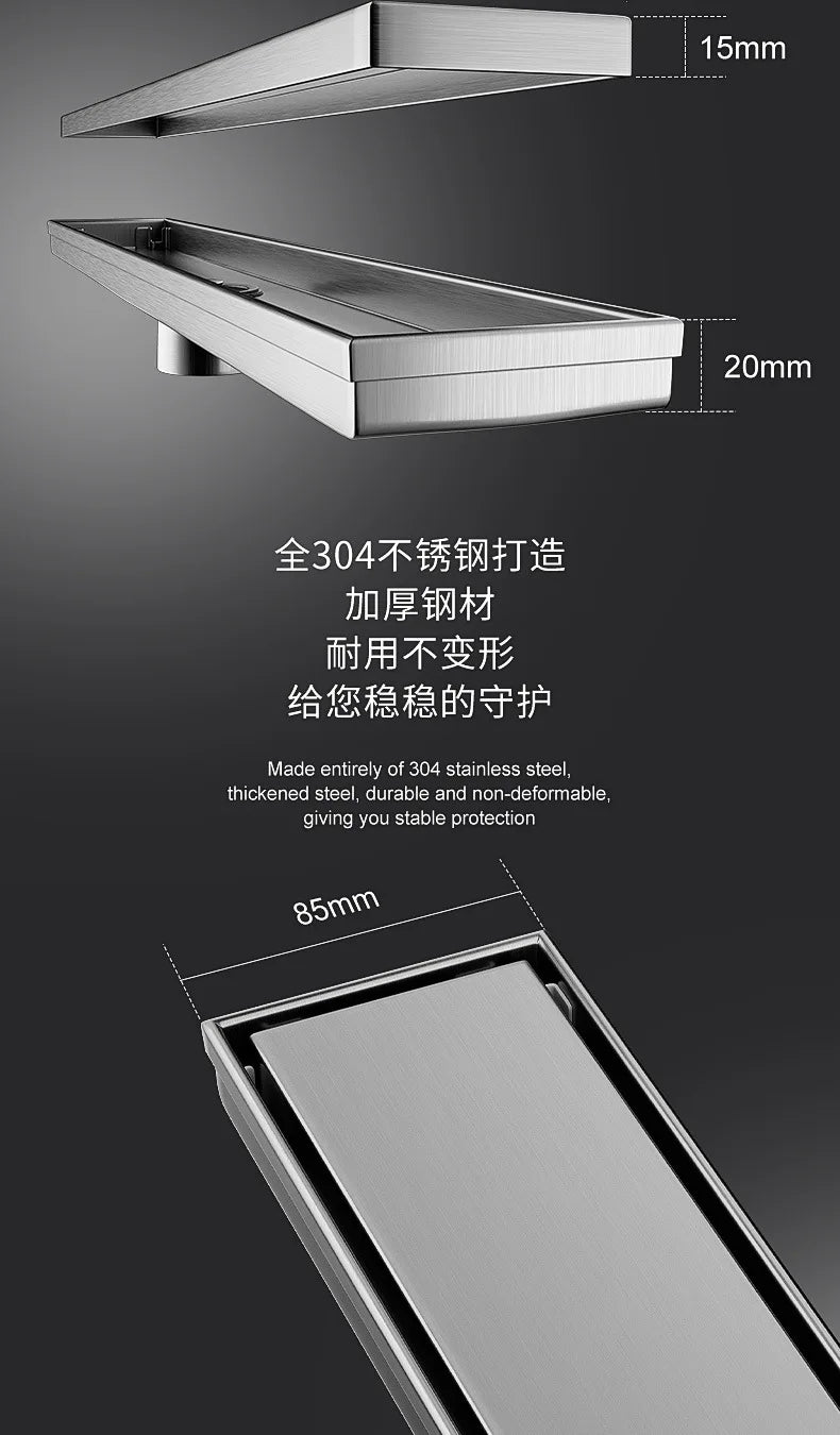 Stainless Steel Tile Insert Floor Drain