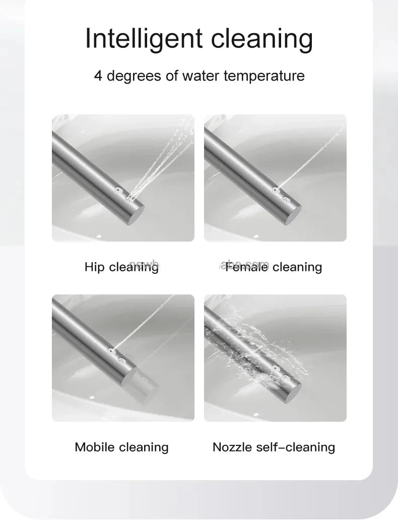 Japanese-Style Smart Commode with Auto Flush & Remote