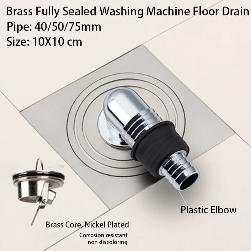 Brushed Nickel Invisible Strip Floor Drain