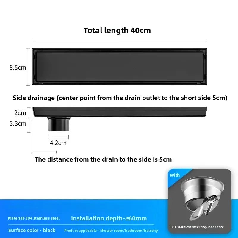 Stainless Steel Tile Insert Floor Drain