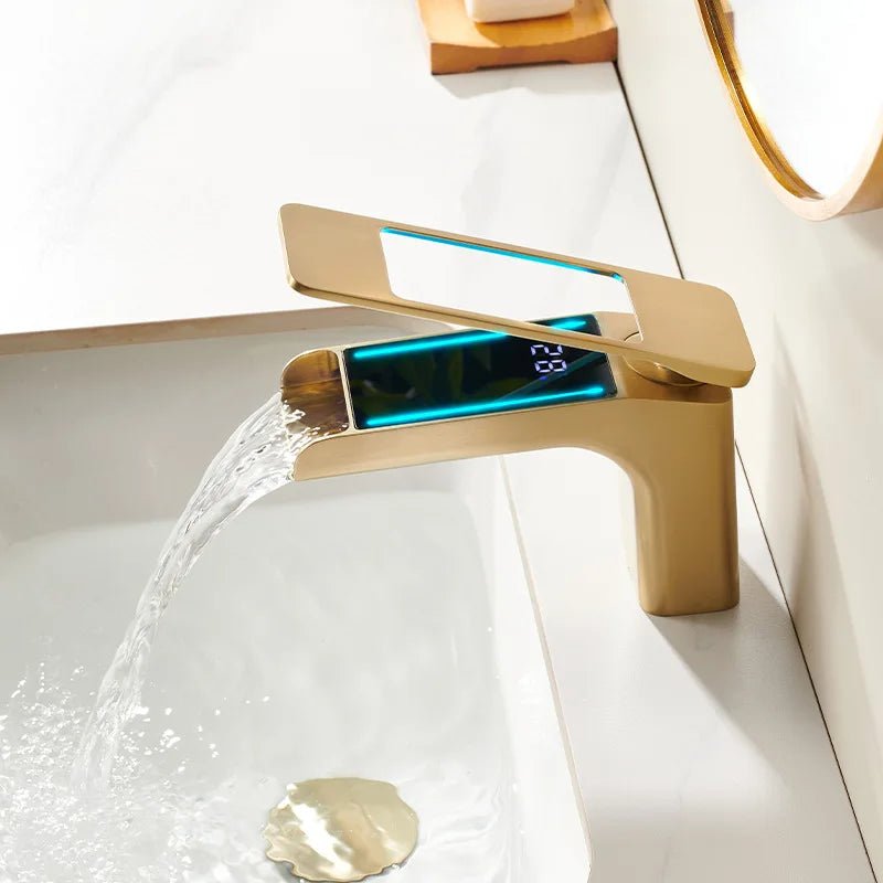 High-Quality Grey Basin Faucet – Brass Bathroom Vanity Tap