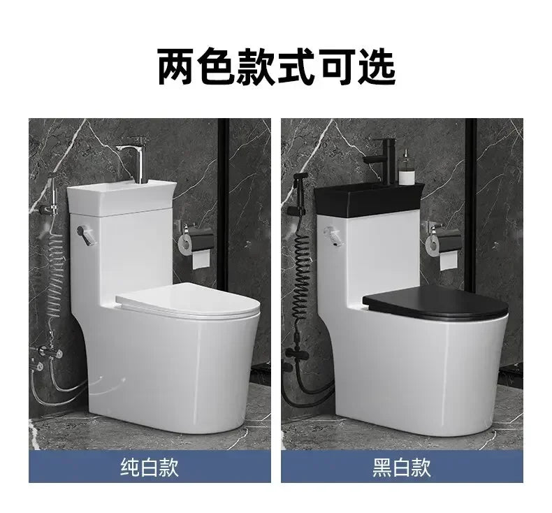 Integrated Toilet and Wash Basin Combo