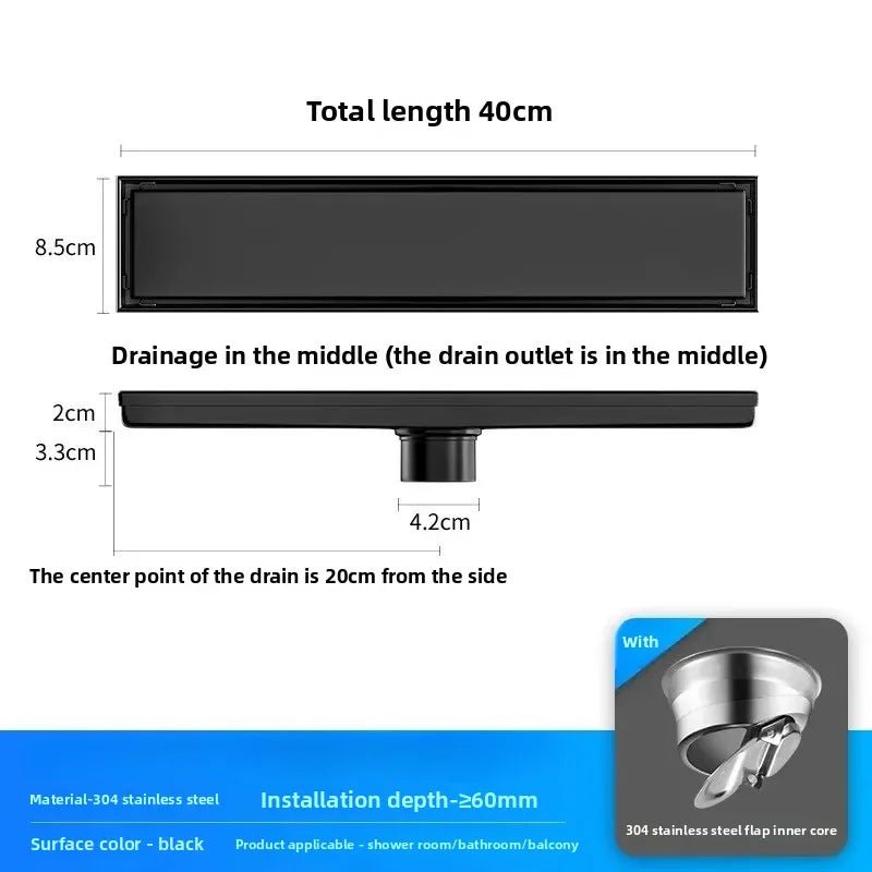 Stainless Steel Tile Insert Floor Drain