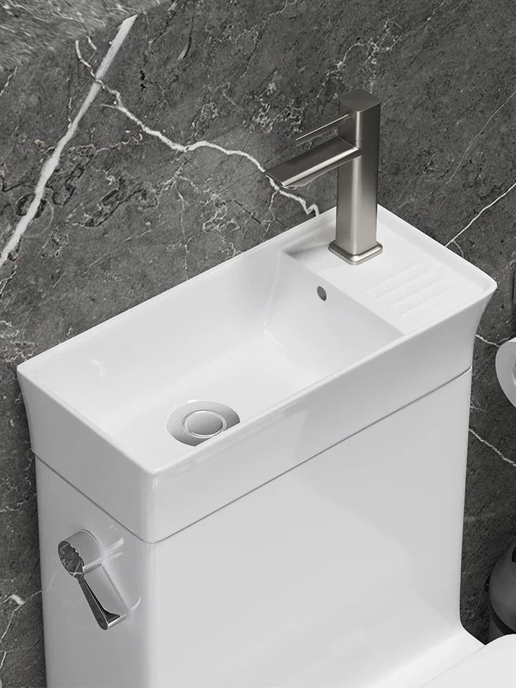 Integrated Toilet and Wash Basin Combo
