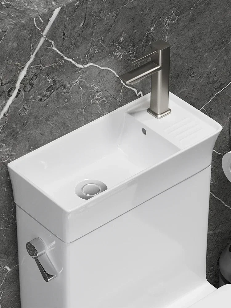 Integrated Toilet and Wash Basin Combo