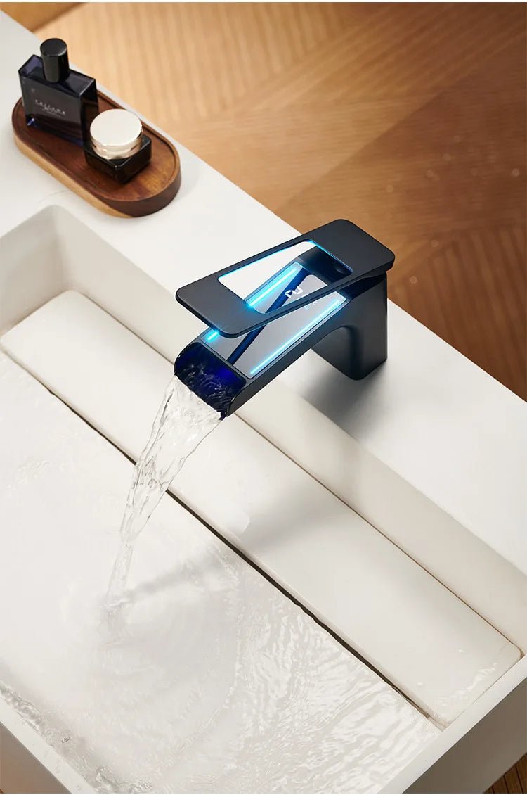 High-Quality Grey Basin Faucet – Brass Bathroom Vanity Tap