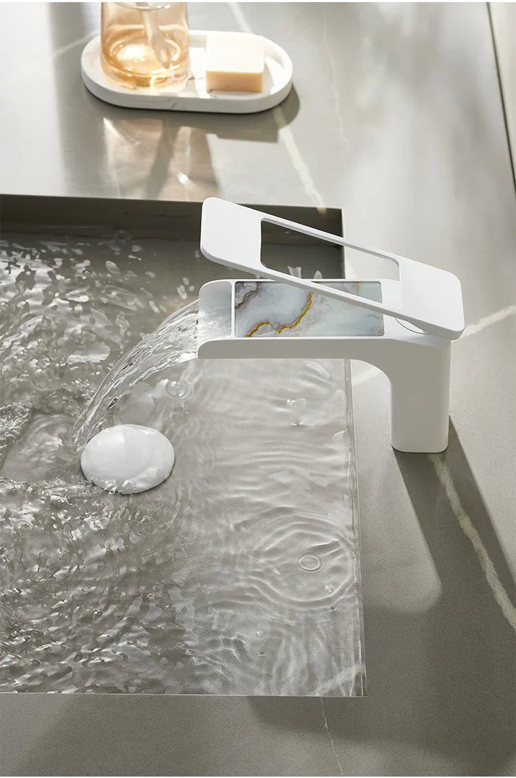 High-Quality Grey Basin Faucet – Brass Bathroom Vanity Tap