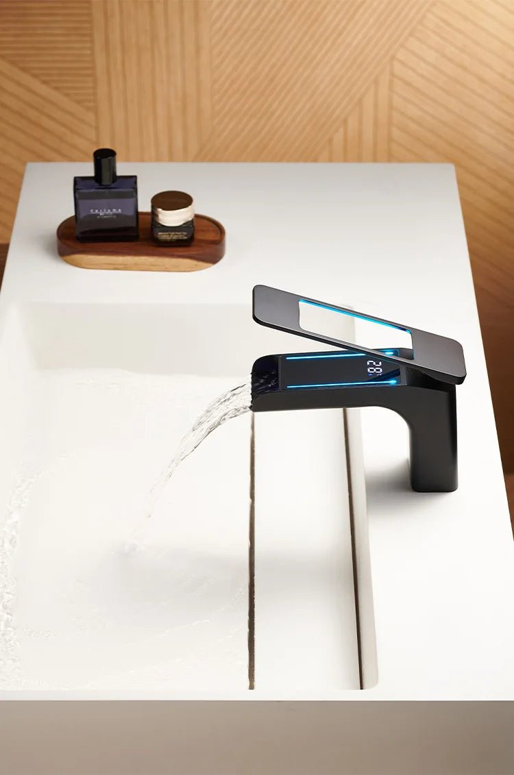 High-Quality Grey Basin Faucet – Brass Bathroom Vanity Tap