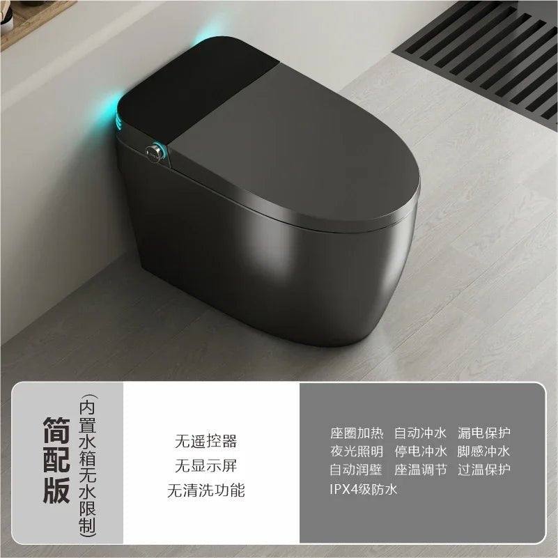 Smart Electric Heated Toilet – Automatic Flush & Bidet