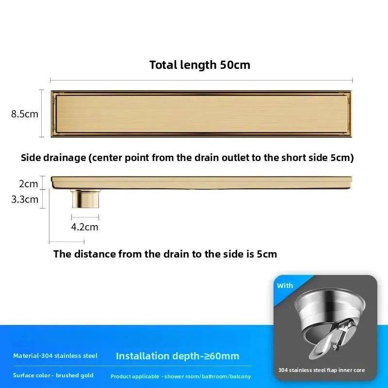 Stainless Steel Tile Insert Floor Drain