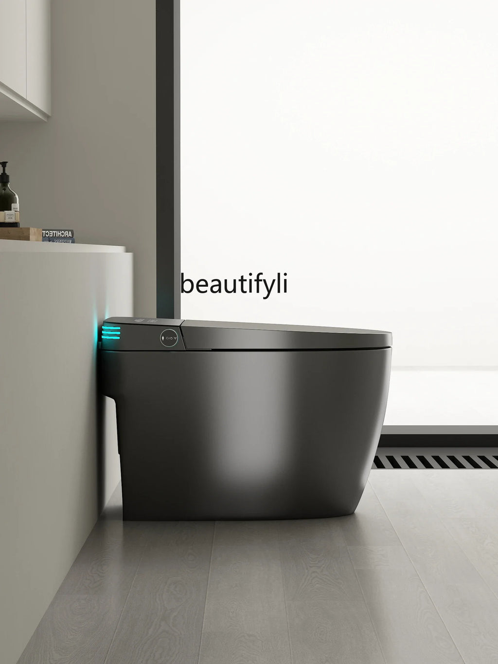 Smart Electric Heated Toilet – Automatic Flush & Bidet