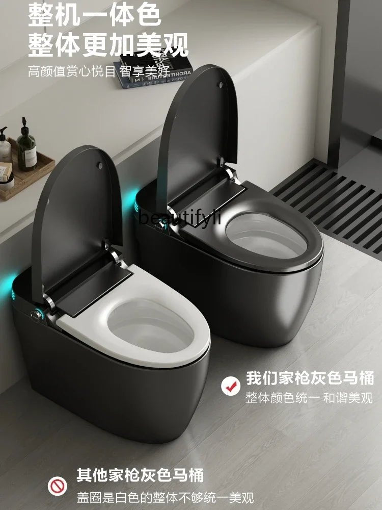 Smart Electric Heated Toilet – Automatic Flush & Bidet