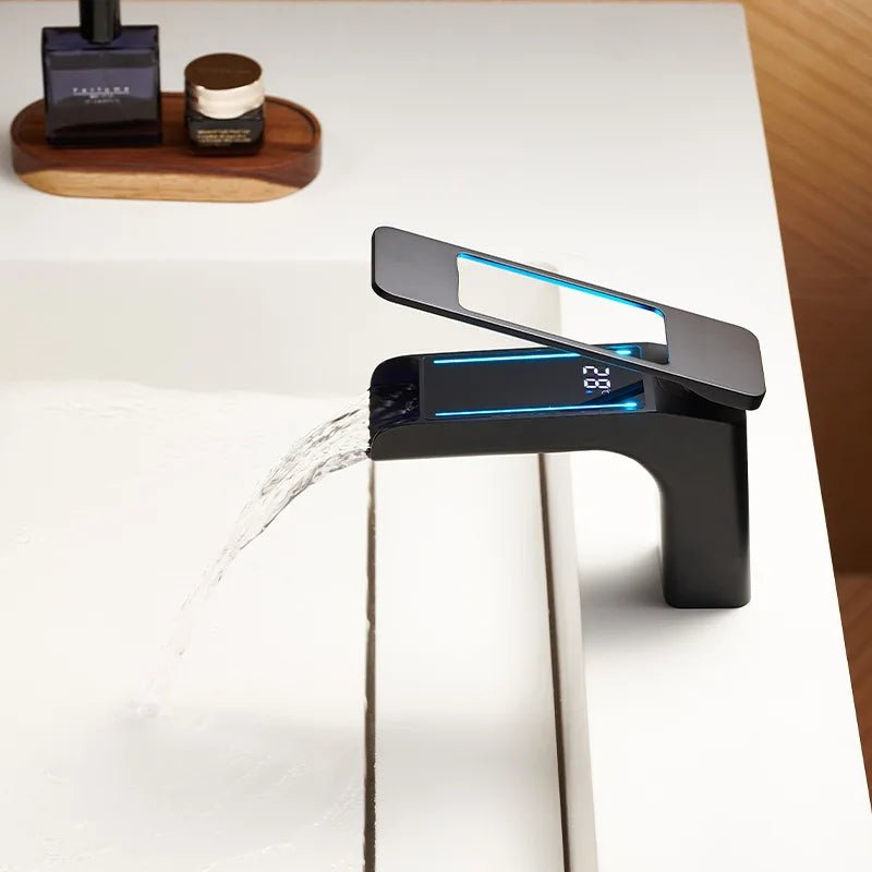 High-Quality Grey Basin Faucet – Brass Bathroom Vanity Tap